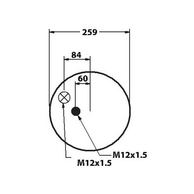 AS1490 AIRSPRING SERVICE ASSY (TBA) MAN
