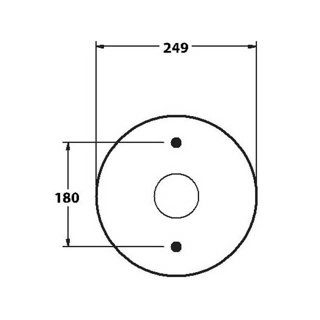 AS1498 AIRSPRING (ASK231) STEEL PISTON SCANIA