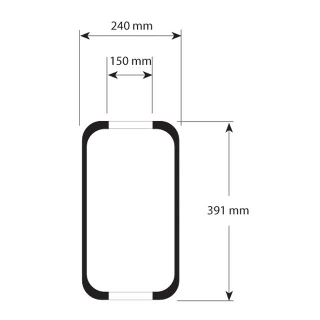 AS1512 AIR SPRING DIAPHRAGM ONLY