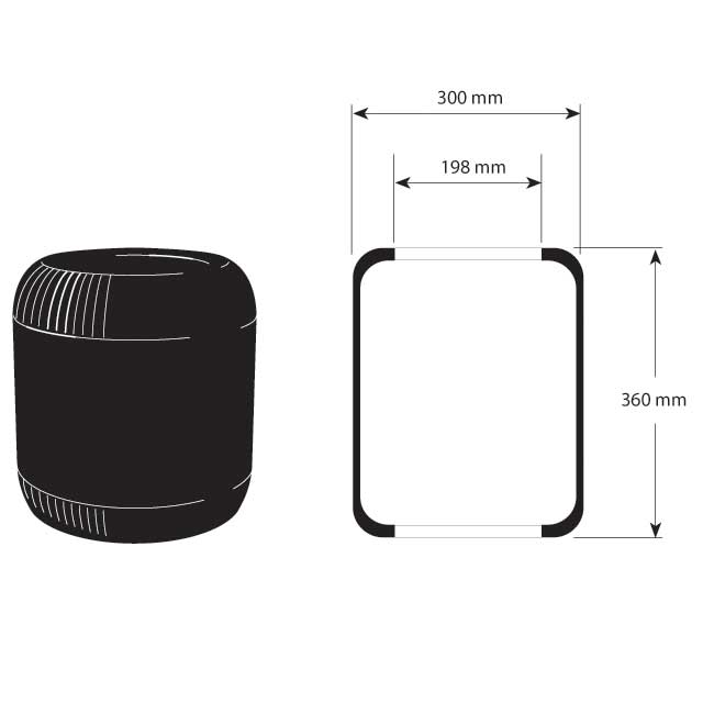 AIR SPRING DIAPHRAGM ONLY
