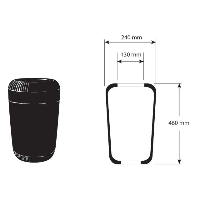 AIR SPRING DIAPHRAGM ONLY