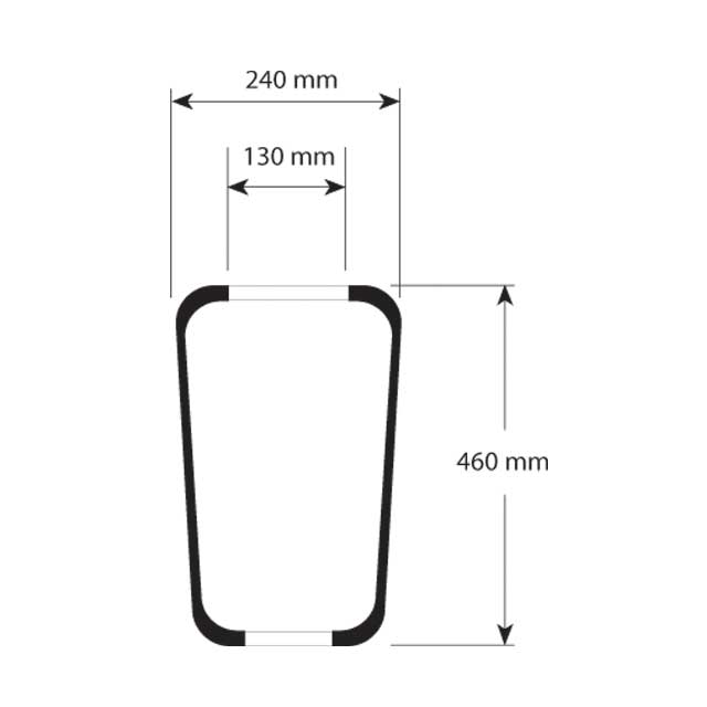 AS1554 AIR SPRING DIAPHRAGM ONLY