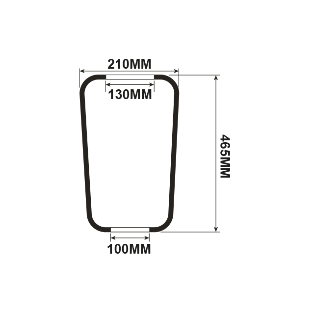 AIR SPRING DIAPHRAGM ONLY