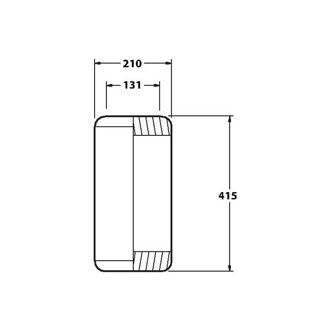 AIR SPRING DIAPHRAGM ONLY