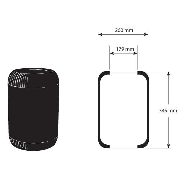 AIRSPRING DIAPHRAGM ONLY