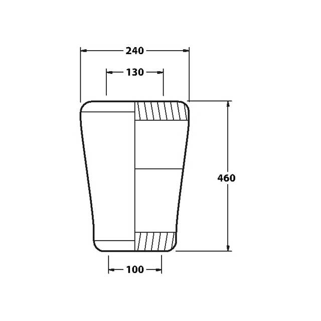 AIR SPRING DIAPHRAGM ONLY