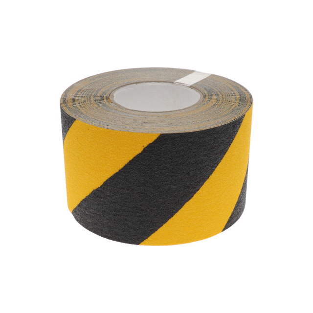 AST-100BY Black & Yellow Anti Slip Tape 100MM X 18.3M