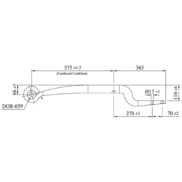 BPW ECO 1 LEAF SPRING Z TKA 11CM