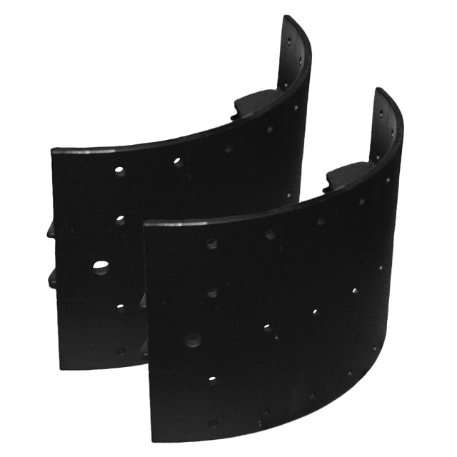 BS0033KIT BRAKE SHOE SET (TWO NOTCH) FOR VL88/2