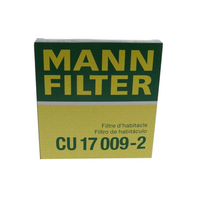 CU17009-2 Cabin Filter - CU 17 009-2