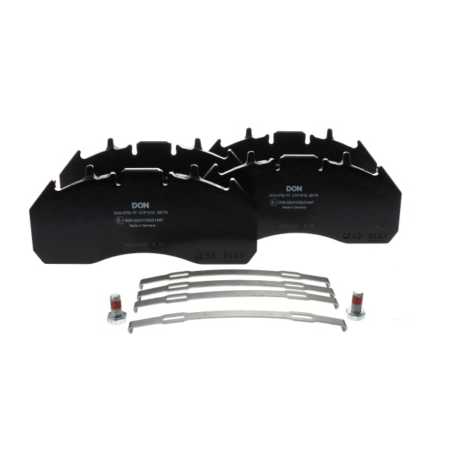 DON Brake Pad Kit - Suits Meritor ELSA 225-3 with Fitting Kit