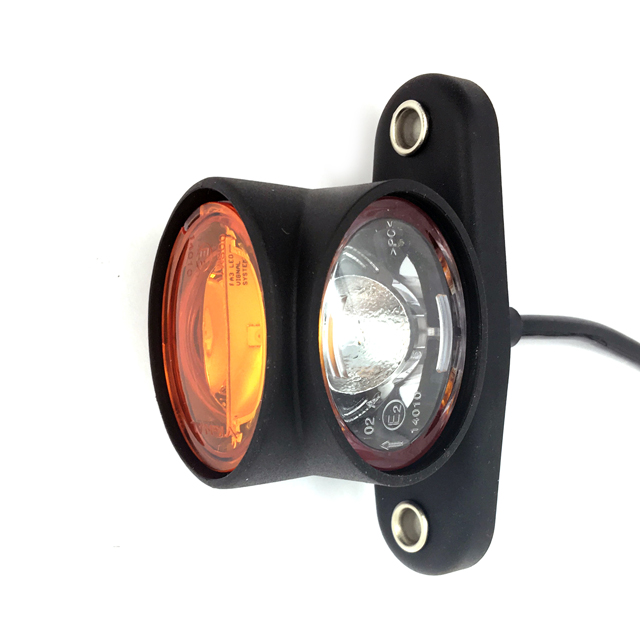 LED End Outline Marker Lamp 12/24v with Bare Cable