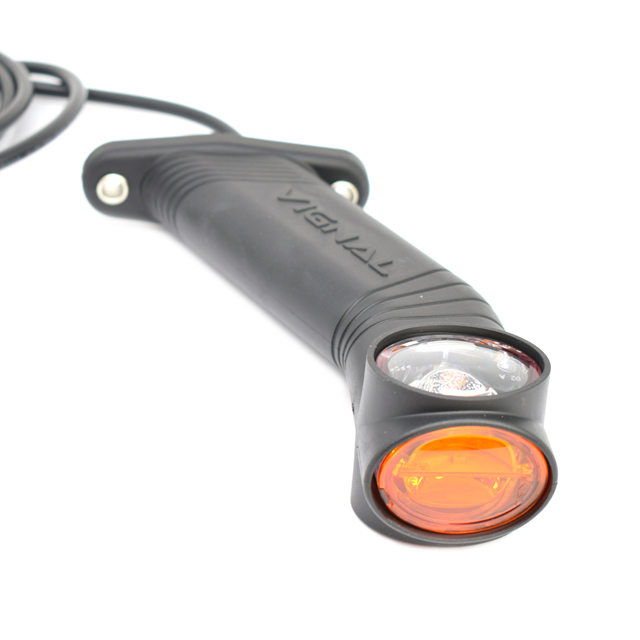 D14421 OUTLINE END MARKER LAMP LH LED DX BARE CABLE 1700MM 12/24V