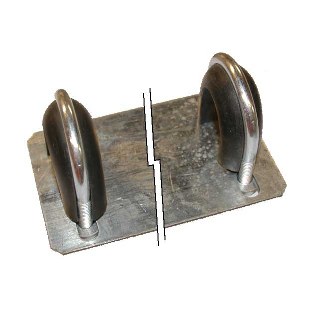 D7603 MUDWING FIXING KIT FOR 42MM STAY / PLATE 380 X 82