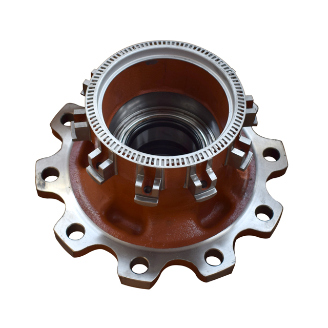 HUB C/W SKF BEARING & EXCITER RING REAR AXLE