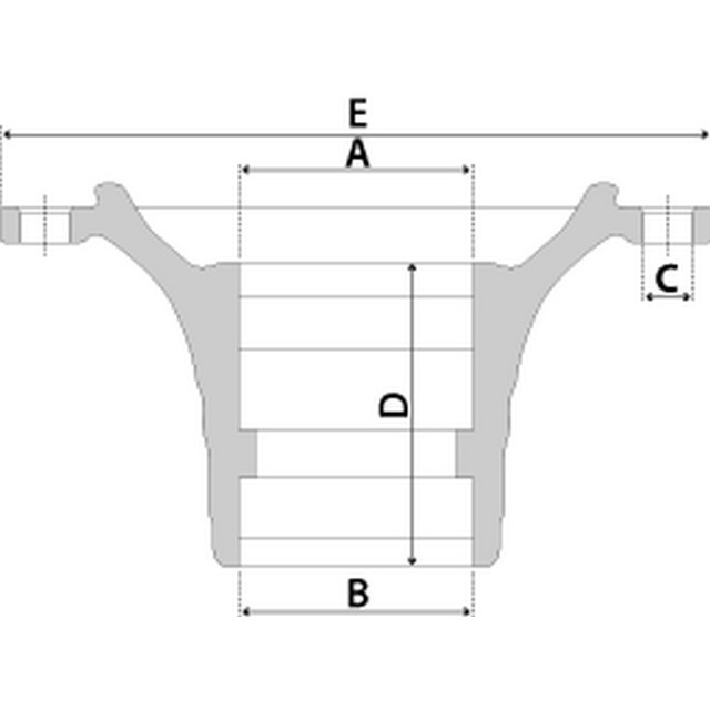 DFHB0005 Hub with bearings front rear and lift axle