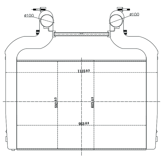 Intercooler - To Suit DAF