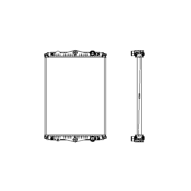 Radiator Assembly to suit DAF