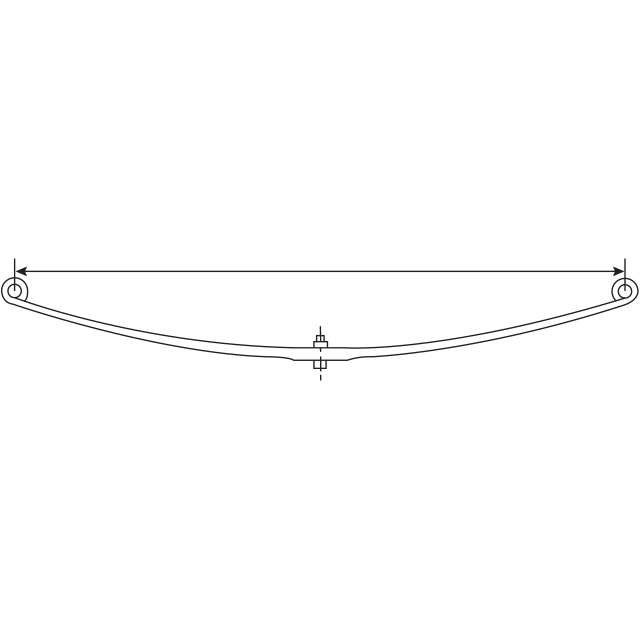 FRONT SINGLE LEAF SPRING