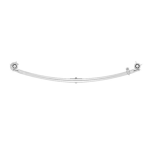 Leaf Spring Front - 2 Leaf