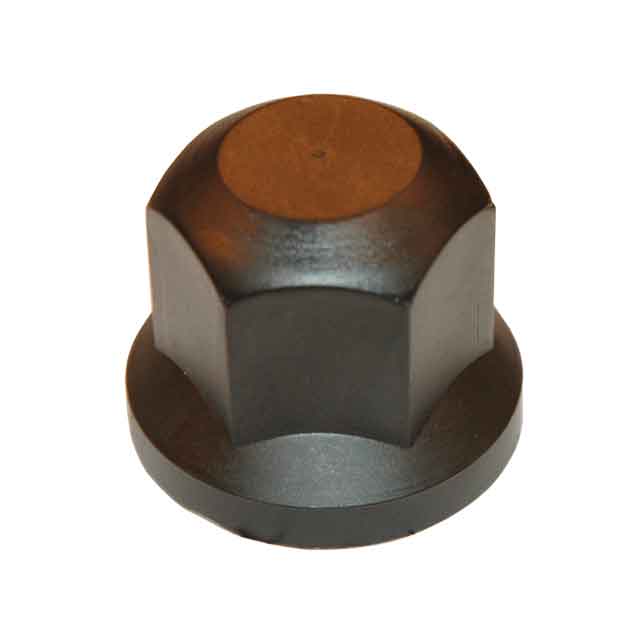 DFWC0001 BLACK PLASTIC WHEEL NUT COVER A/F 32MM