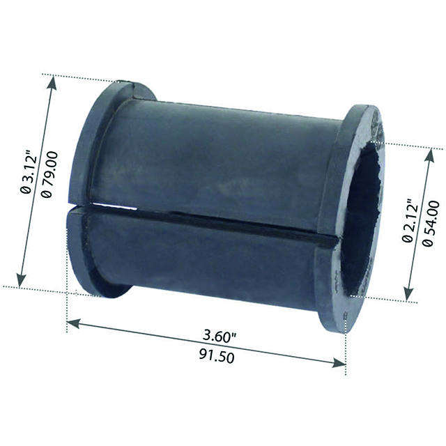 Anti Roll Bar Bush - Suits Dennis Elite