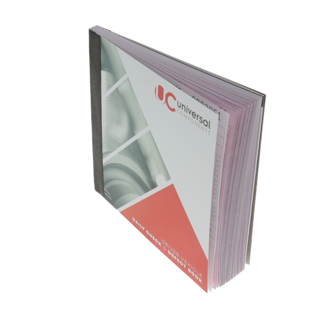 DVD002 Numbered Driver Defect Book 50 Page