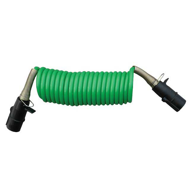 EC26 7 Core Electrical Coil - 22 Turn 'S' Type - 4.5M With Plastic Plugs