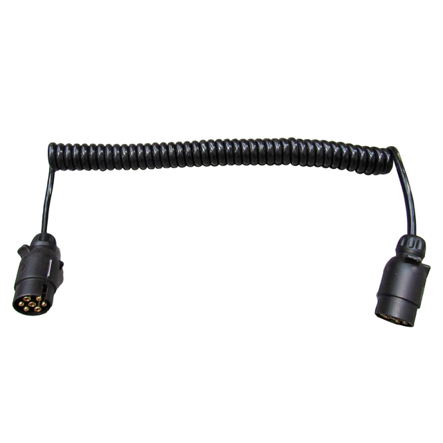 ECOFLEX ELECTRICAL COIL BLACK 7 PIN 12V C/W PLASTIC PLUGS
