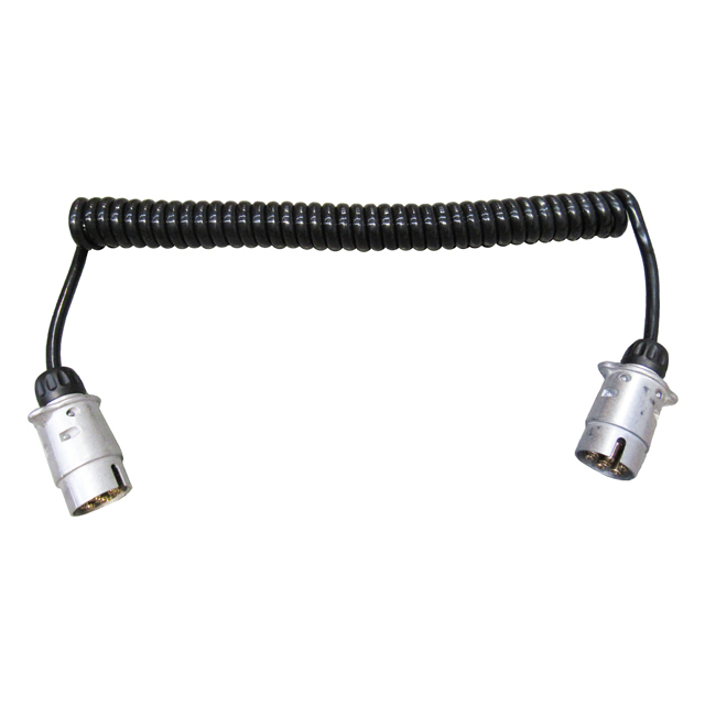 ECOFLEX ELECTRICAL COIL BLACK 7 PIN 12V C/W METAL PLUGS