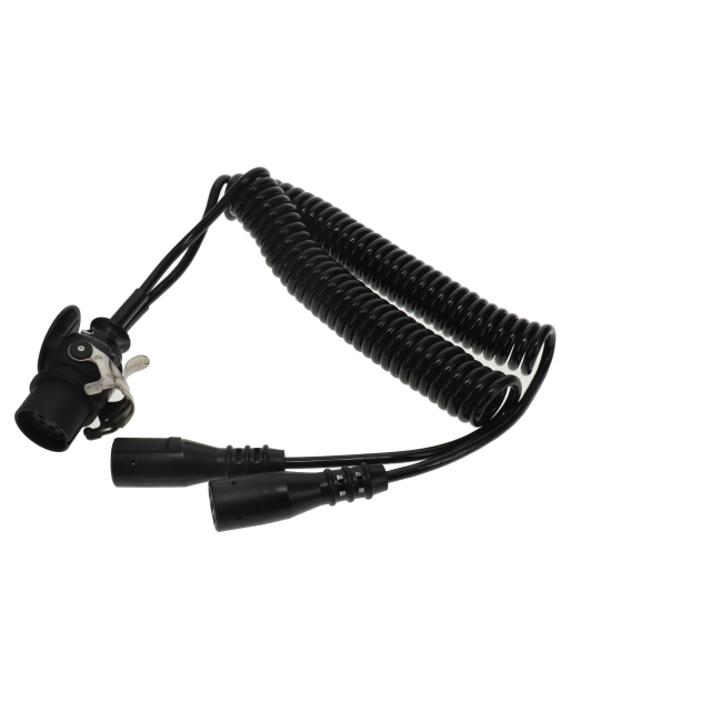 EC7A Adaptor coil 15/7/7pin 3.5M with plastic plugs 24V 12 pin active