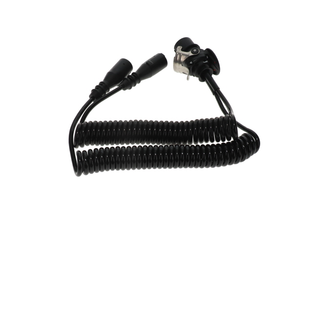 EC7A Adaptor coil 15/7/7pin 3.5M with plastic plugs 24V 12 pin active