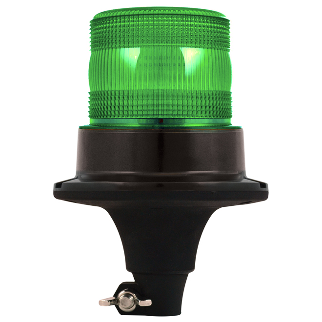 Green LED Warning Beacon - Flexi-DIN Mount