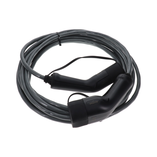 EV32-10MGR-T2A-T2A EV 32A - 10M STRAIGHT GREY - T2 TO T2 - SINGLE PHASE