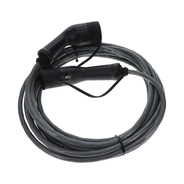 EV32-10MGR-T2A-T2A EV 32A - 10M STRAIGHT GREY - T2 TO T2 - SINGLE PHASE