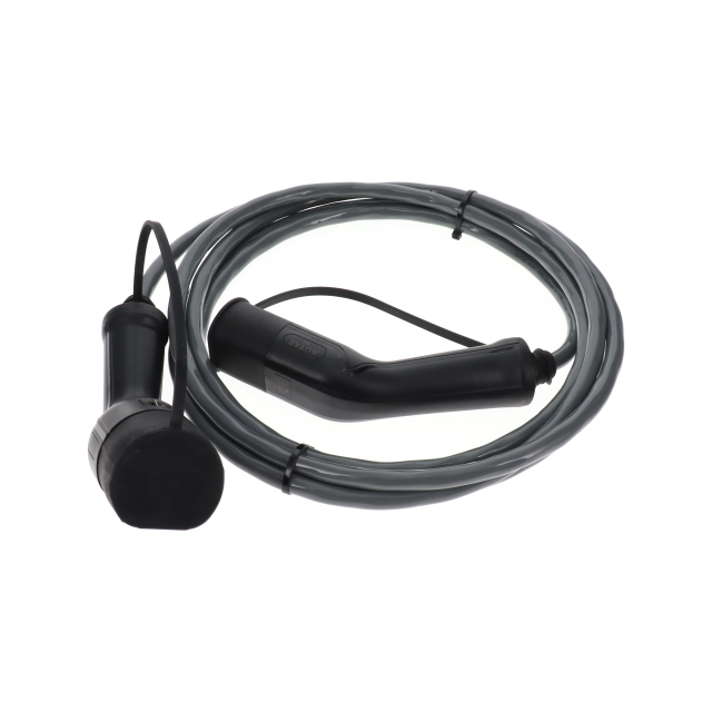 EV 32A - 5M STRAIGHT GREY - T2 TO T2 - SINGLE PHASE