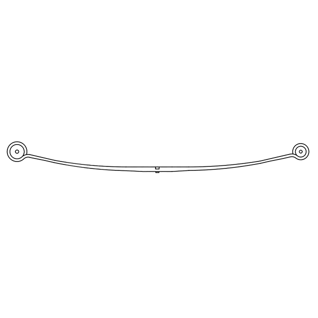 SINGLE LEAF SPRING FORD TRANSIT