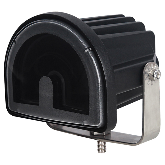 Red Semi-Circle Forklift Safety Lamp