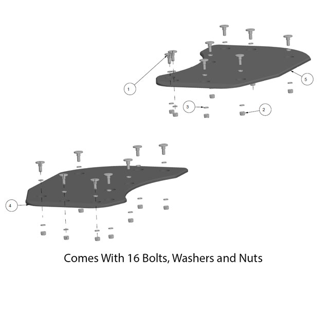 FONFW0035 WEAR PAD KIT 3000LM