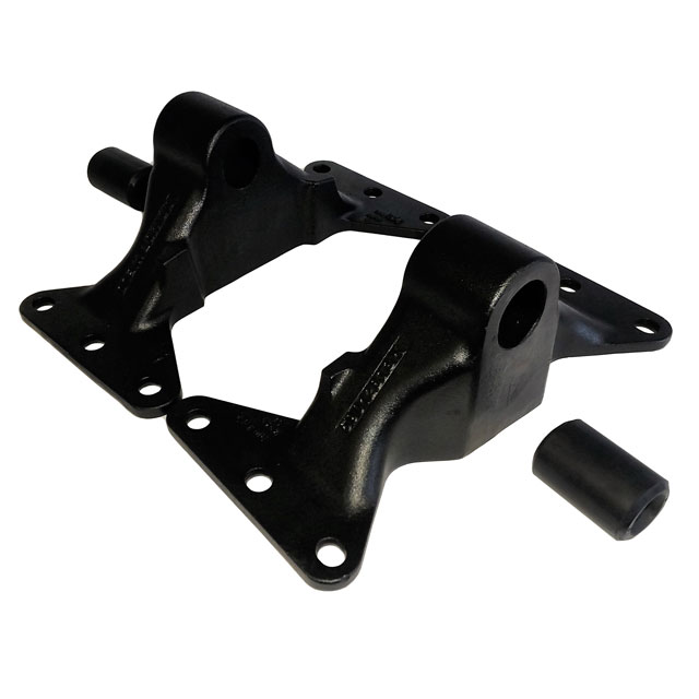 MOUNTING BRACKET PAIR 210MM INCLUDES BUSHES