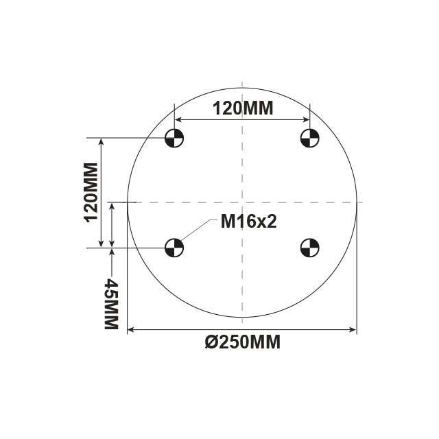 GGAS0005 AIRSPRING ASSY (ASK020) GIGANT