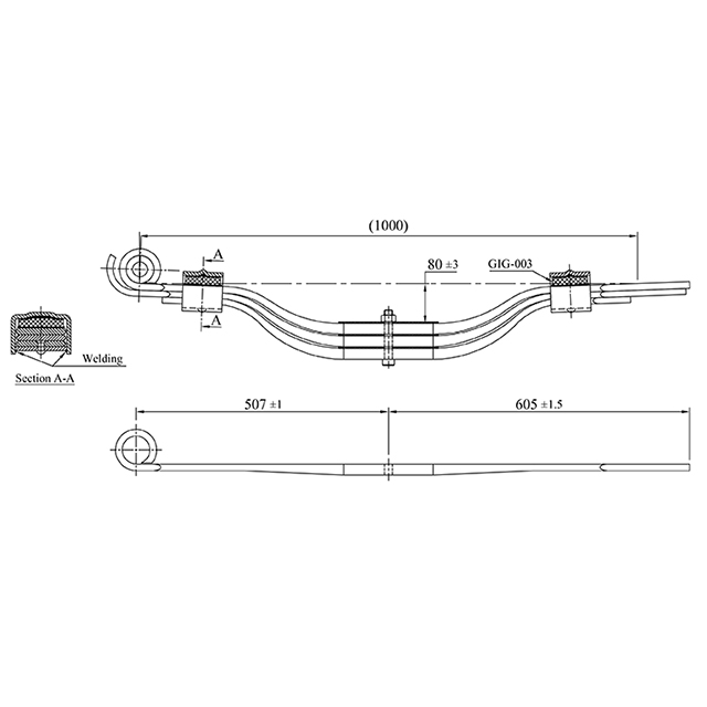 GIGANT 3 LEAF SPRING