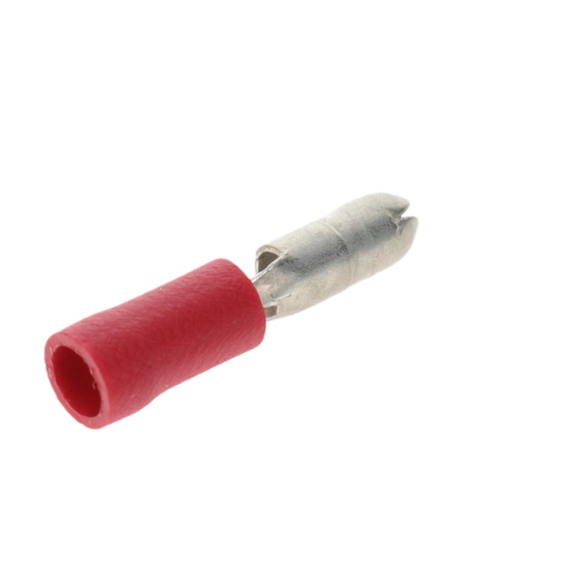 Bullet Crimp Connector Red 4mm