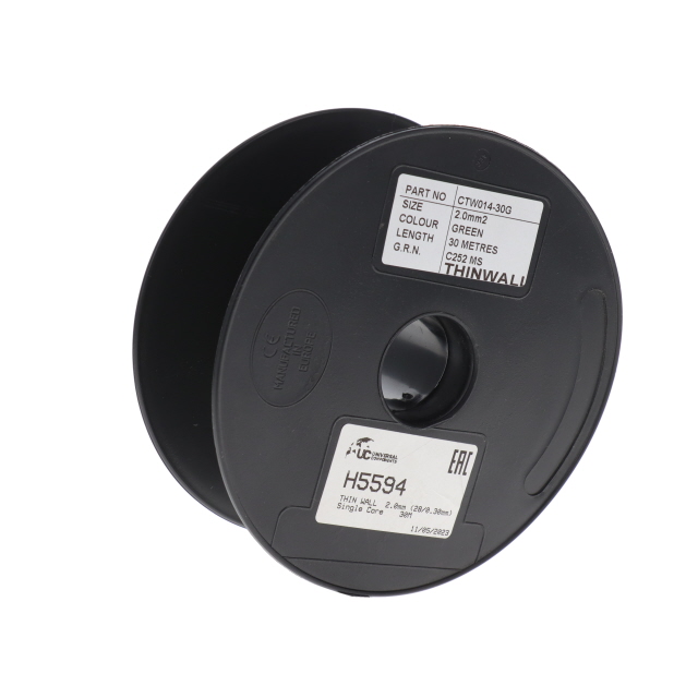 H5594 THIN WALL 2.0mm (28/0.30mm) GREEN Single Core 30M