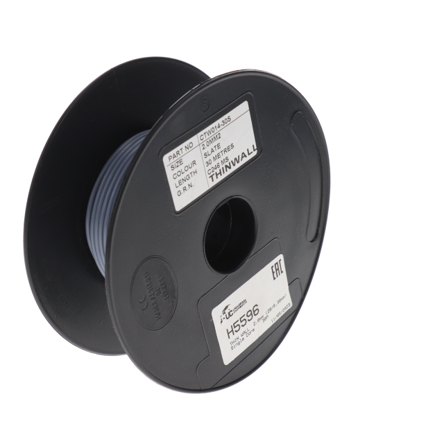 H5596 THIN WALL 2.0mm (28/0.30mm) GREY Single Core 30M