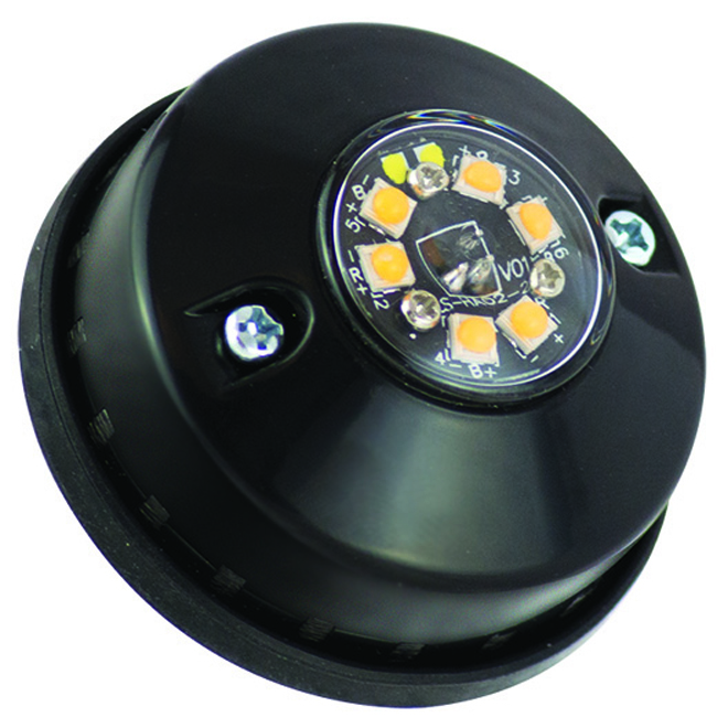 Hideaway LED Warning Lamp