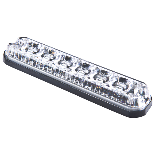6 LED R65 Heavy-Duty Warning Lamp - Amber