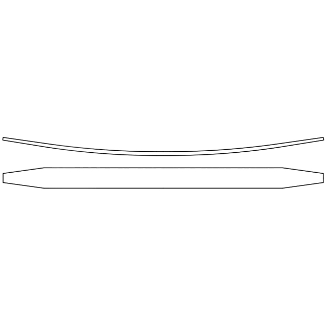 FRONT SINGLE LEAF SPRING IVECO DAILY