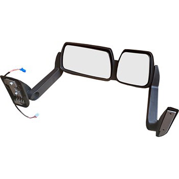 IVMH0003 REAR VIEW MIRROR LH TO SUIT IVECO - LONG ARM 520MM
