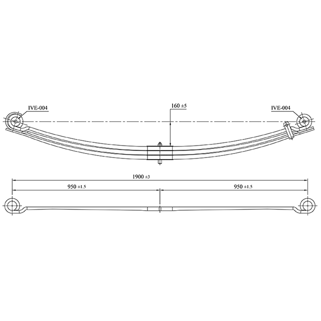 IVECO EUROTECH FRONT SPRING